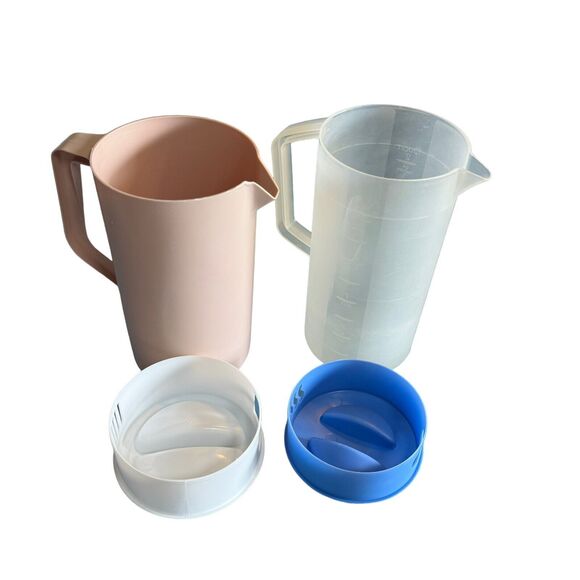 Vintage HUGE Lot Tupperware Rubbermaid USA Food Storage Containers Pitchers MCM - Picture 7 of 16